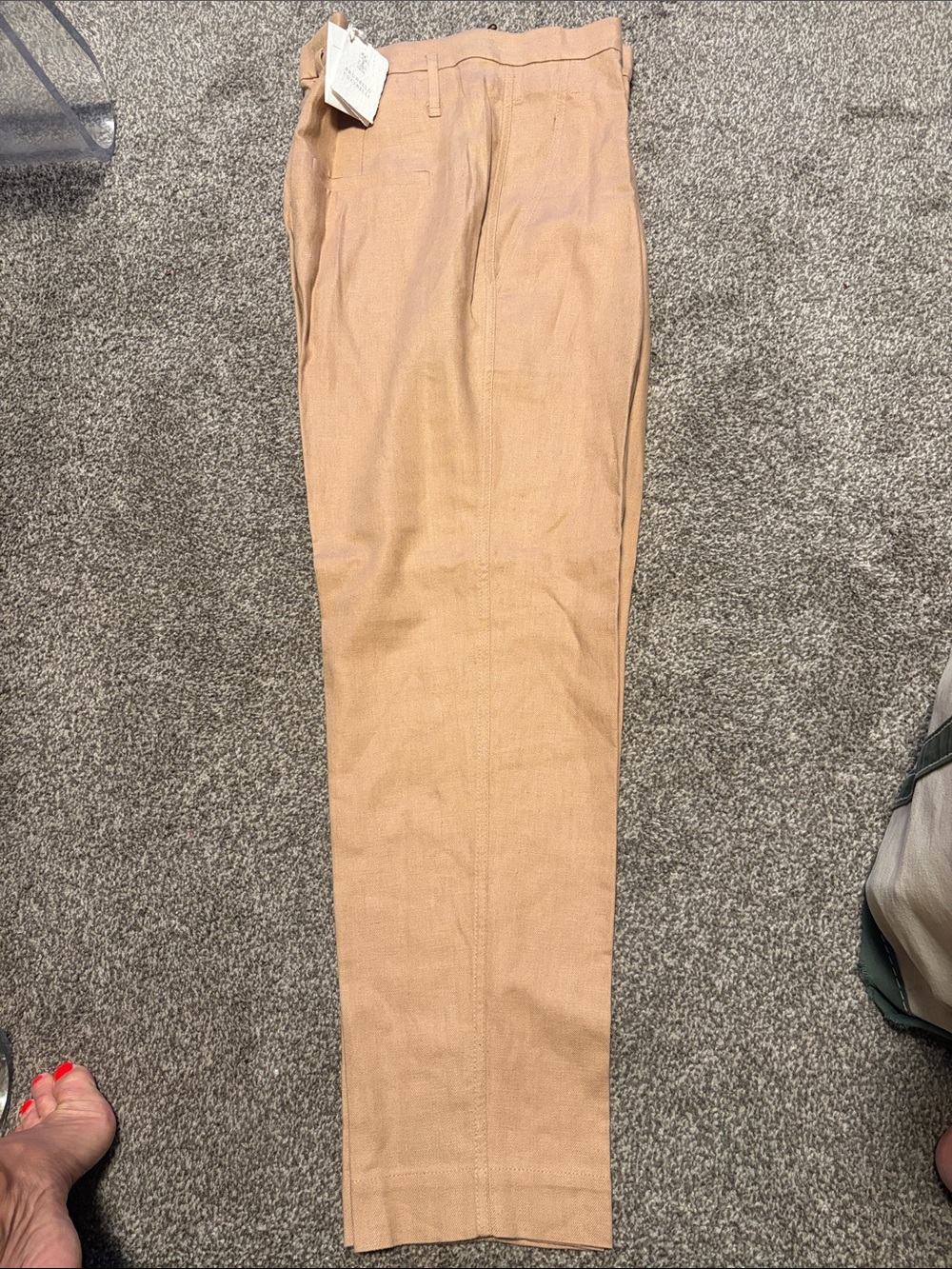 Brunello Cucinelli Men's Light Tan Chinos